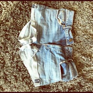 Jean shorts